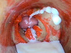 深入小穴的摄像头玩具捕捉到精液喷射剂量 gay chinese inexact sexual intercourse porn