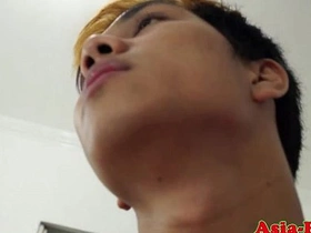 素人亚裔小哥近距离后入 handsome asian hunk gay porn