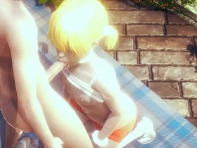 Yaoi伪娘 - Fer被另一伪娘口交肛交 - 变装日本亚洲动漫游戏男同 japanese classroom careless porn