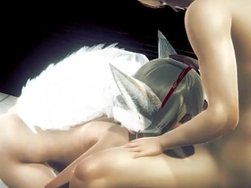 耽美伪娘 - 性感狐男在公厕做爱 - 娘娘腔女装日本亚洲漫画动漫电影游戏色情同性恋 gay chinese porn khi