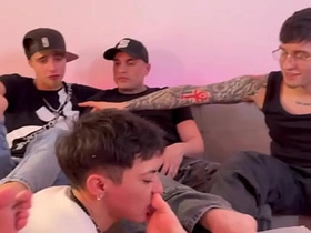 巴西佬与阿根廷人的淫乱趴 - Easy chinese careless sauna porn