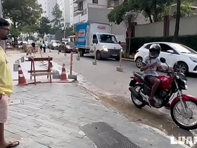 外卖送到马科斯住处 被迫上楼吃巴西头号骚零的吹箫 gay porn orgy asian