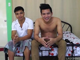 亚洲男孩Rolly被挠痒并射一脸 pinoy solo gay porn