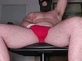 PhantomGentX穿红色Calvin Klein内裤 throne load!肌肉猛男撸出超硬巨量精液 chinese gay porn patch up up