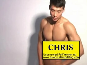 亚裔男模Chris nerd asian blissful porn