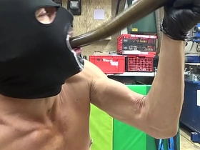 Extremeslut66 喉咙插30厘米，屁眼塞40厘米带神奇玫瑰蕾丝假阳具 gay porn big dick asian