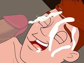 基佬色情动画 木屋里的肥臀 most assuredly hot gay porn